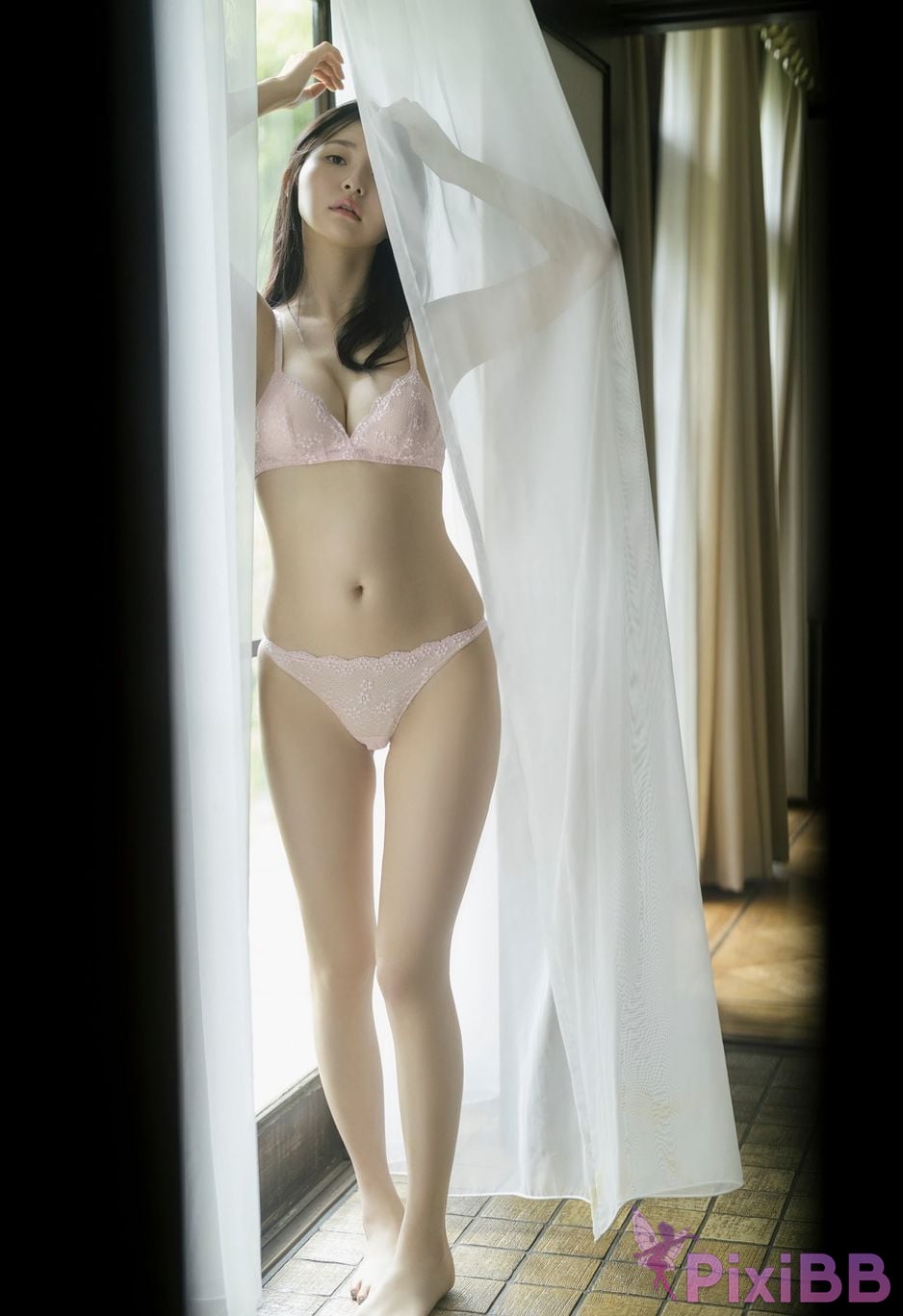 Japanese Idol Moka Hashimoto Moeka Digital only YJ PHOTO BOOK Tomoka SideB Neat and full of surprises Moka san PixiBB (14)